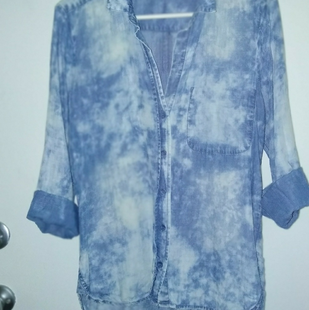 Cloth & Stone Denim Shirt 3/4 or LS